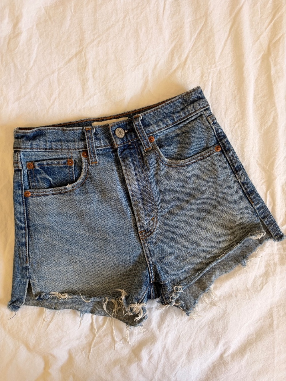 Abercrombie High Rise The Mom Short